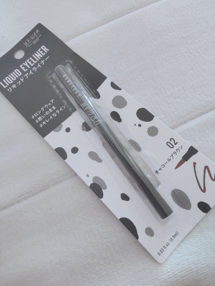 UR GLAM LIQUID EYELINER/U R GLAM/リキッドアイライナーを使ったクチコミ(2枚目)