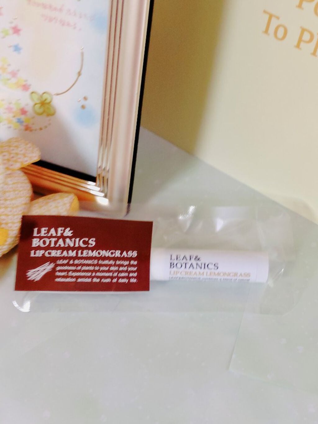 リップクリーム レモングラス/LEAF&BOTANICS /リップケアを使ったクチコミ(1枚目)