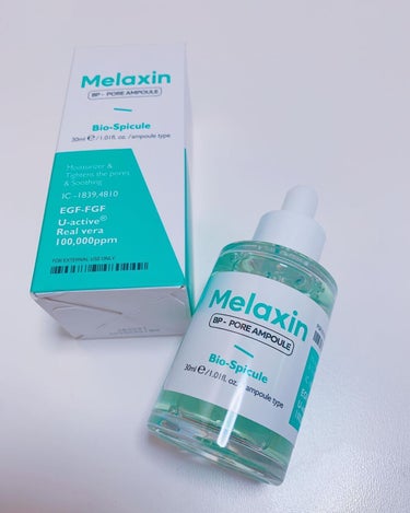 Dr.Melaxin BP-PORE AMPOULE のクチコミ「#Sponsored @melaxin.jp #Melaxin #BPポアアンプル
*
♡Me.....」（1枚目）