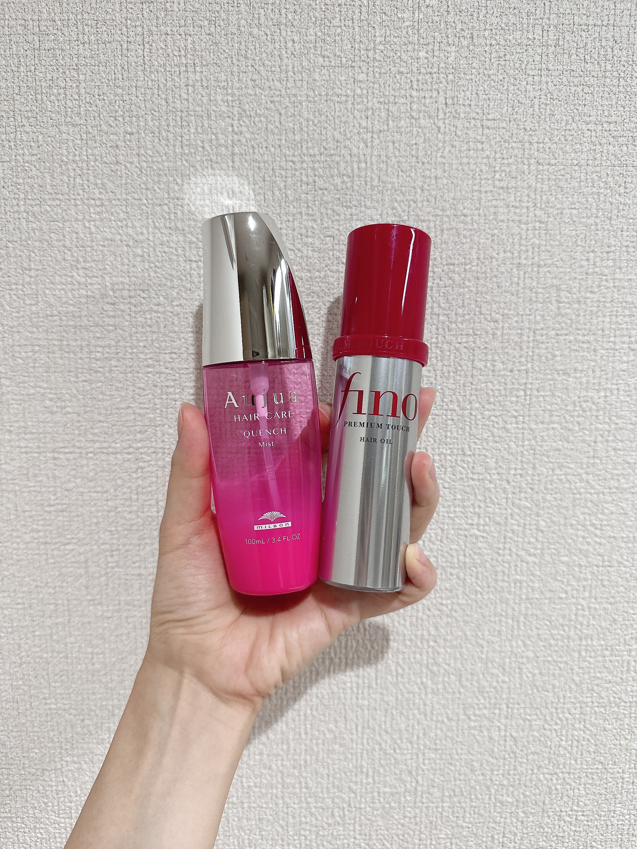 クエンチ ミスト/オージュア/ヘアオイルを使ったクチコミ（1枚目）