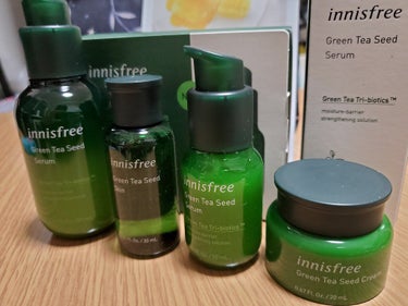 グリーンティーシード クリーム/innisfree/フェイスクリームを使ったクチコミ（1枚目）