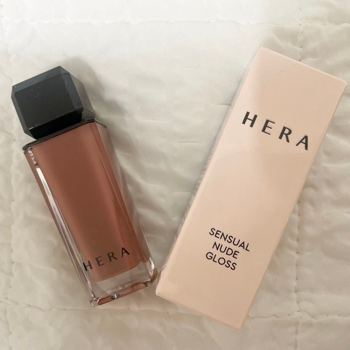 センシュアルヌードグロス/HERA/リップグロスを使ったクチコミ(1枚目)