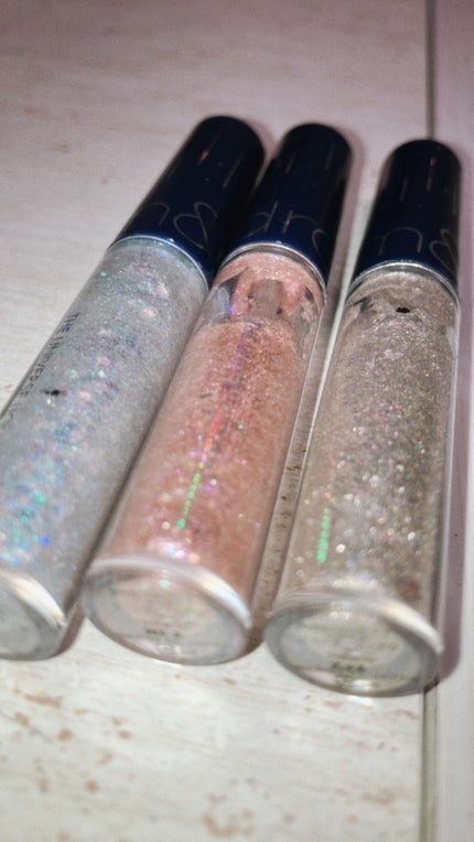 リキッド グリッター シャドウ/rom&nd/グリッターを使ったクチコミ(2枚目)