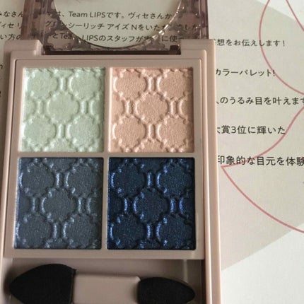 グロッシーリッチ アイズ N/Visée/アイシャドウパレットを使ったクチコミ(2枚目)