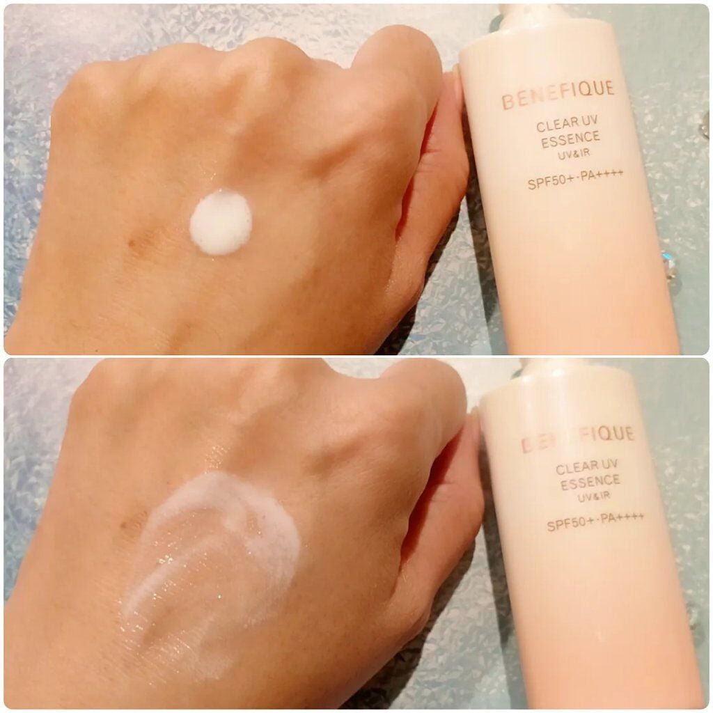 ベネフィーク クリア UV エッセンス(UV&IR)/BENEFIQUE/日焼け止めローションを使ったクチコミ(2枚目)