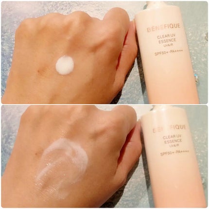 ベネフィーク クリア UV エッセンス(UV&IR)/BENEFIQUE/日焼け止めローションを使ったクチコミ(2枚目)