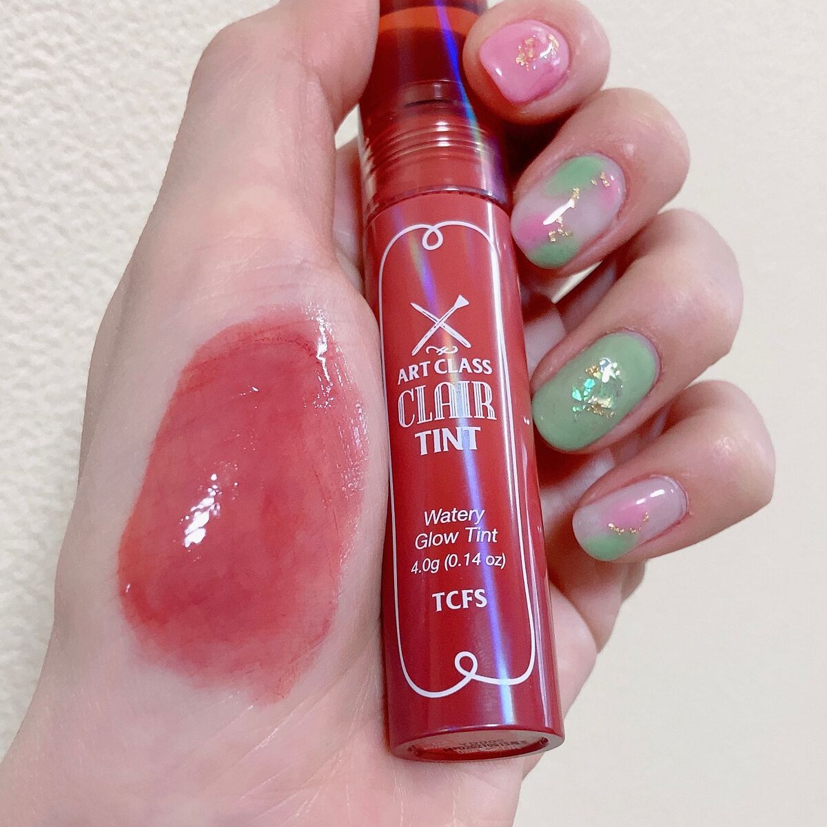 アートクラス クレアーティント #4 ロージービュー/too cool for school/リップティントを使ったクチコミ（2枚目）