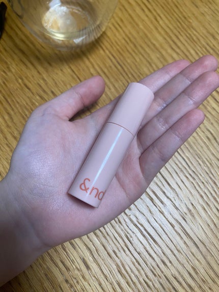 アンドバイロムアンド グラッシーボムティント/&nd by rom&nd/リップティントを使ったクチコミ(5枚目)