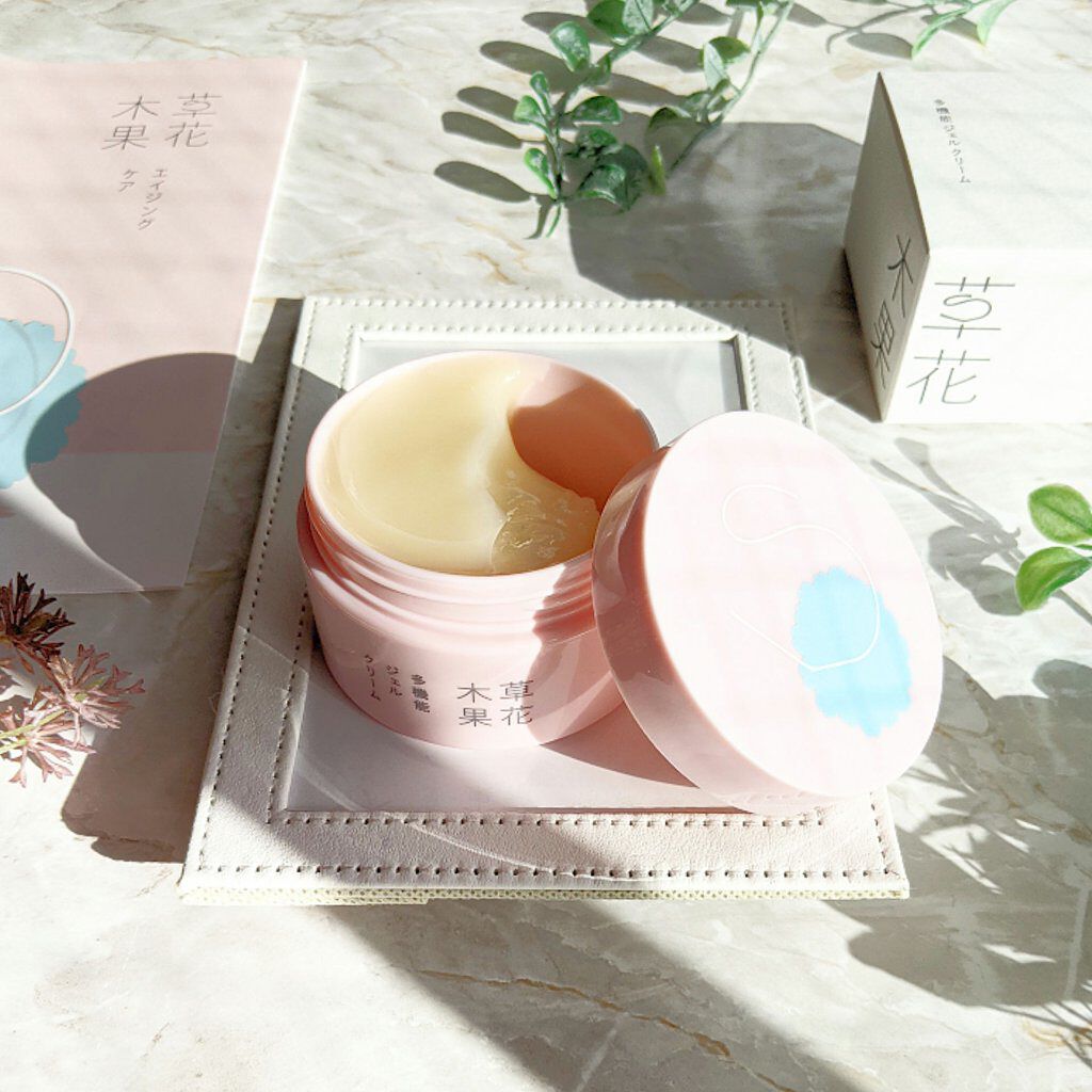 草花木果 多機能ジェルクリーム/草花木果/オールインワン化粧品を使ったクチコミ（1枚目）