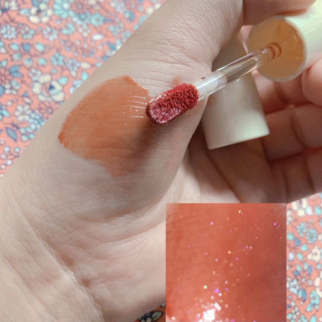 アピュー ジューシーパン スパークリングティント/A’pieu/口紅を使ったクチコミ（3枚目）