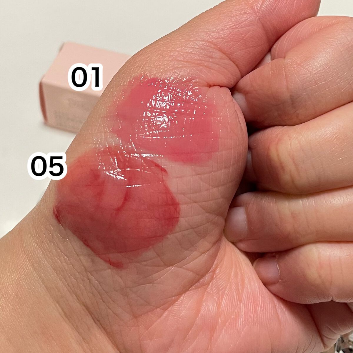 ジルスチュアート タイムレスグロウ ルージュティント/JILL STUART/リップティントを使ったクチコミ(2枚目)