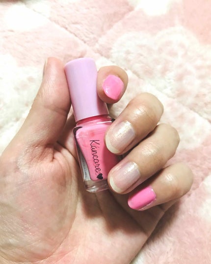 カンコレネイルカラー/DAISO/マニキュアを使ったクチコミ(2枚目)