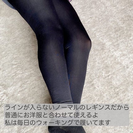 スリムレギンス color+/BELMISE/着圧ソックス・レギンスを使ったクチコミ(5枚目)