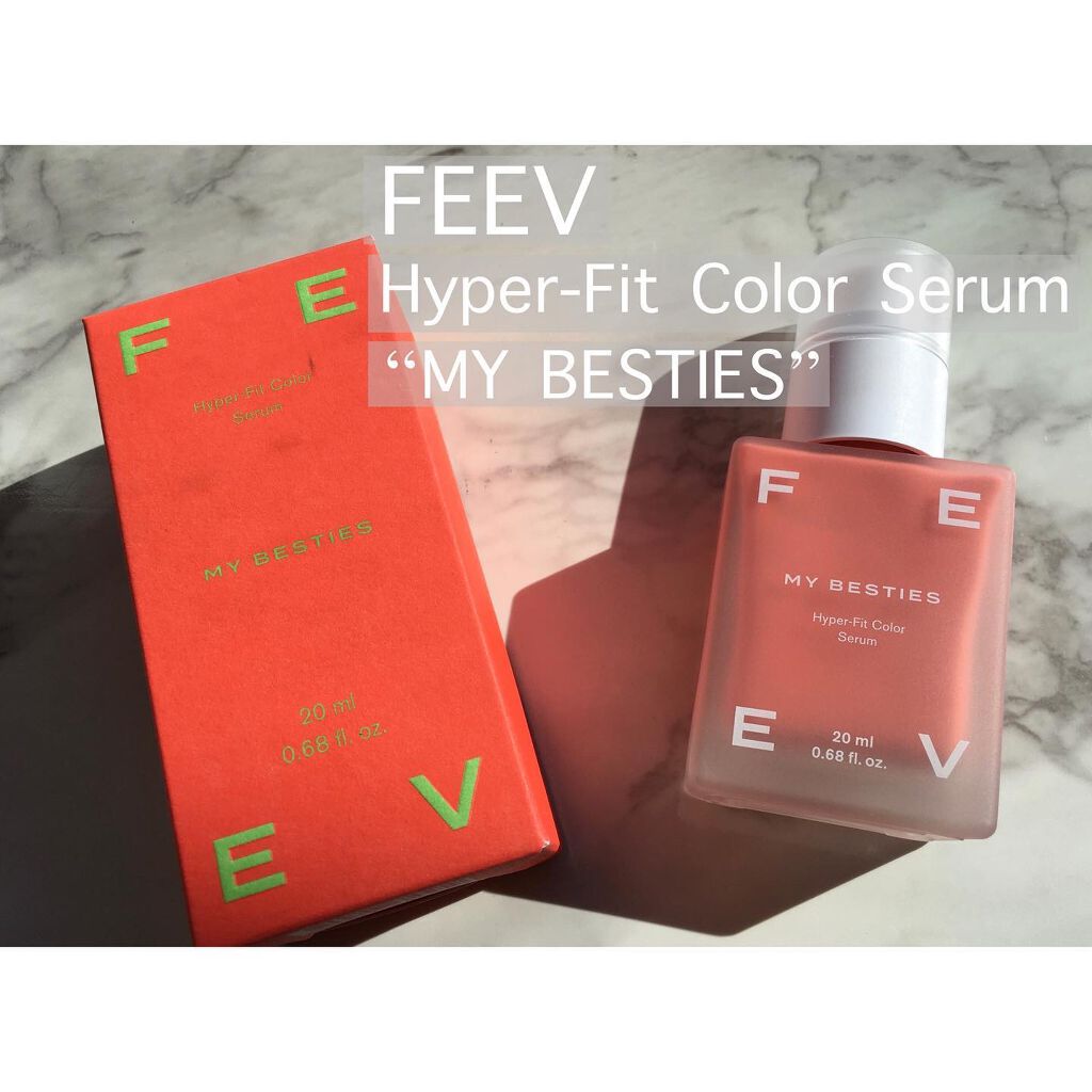 カラーセラム/FEEV/リキッドチークを使ったクチコミ(1枚目)