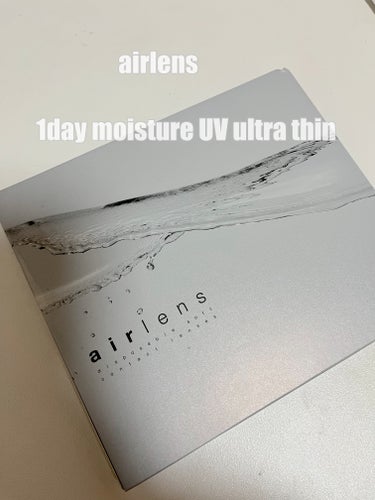 1day moister UV ultra thin/airlens/ワンデー（１DAY）カラコンを使ったクチコミ（1枚目）