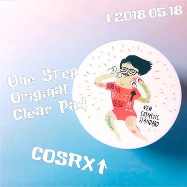 ⭐︎【COSRX/One Step Original Clear Pad】
ワンステップ ピンプル クリアパッド

韓国好きさんの中では結構話題に出る商品！
韓国の方も使ってる方が多いとか...

公式
