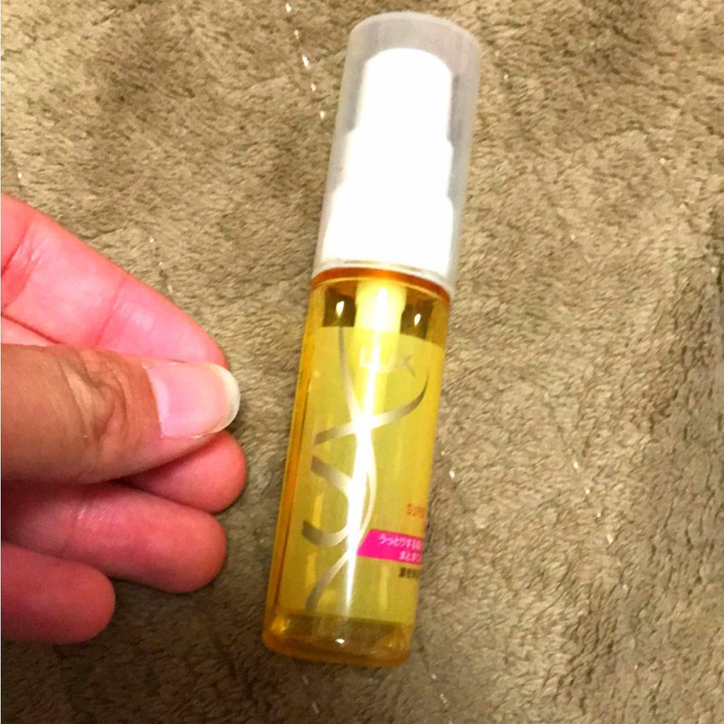 スーパーリッチシャイン ダメージリペア リッチ補修オイル/LUX/ヘアオイルを使ったクチコミ（3枚目）