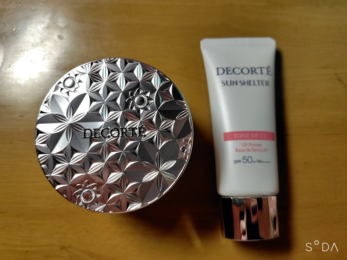 サンシェルター　マルチ プロテクション　トーンアップＣＣ/DECORTÉ/化粧下地を使ったクチコミ（1枚目）