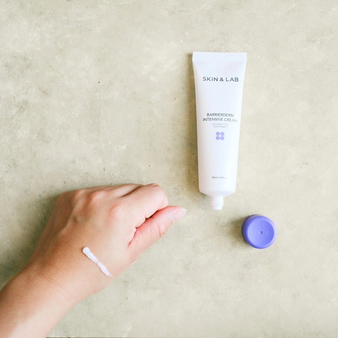 バリアダームモイストクリーム/SKIN&LAB/フェイスクリームを使ったクチコミ(3枚目)