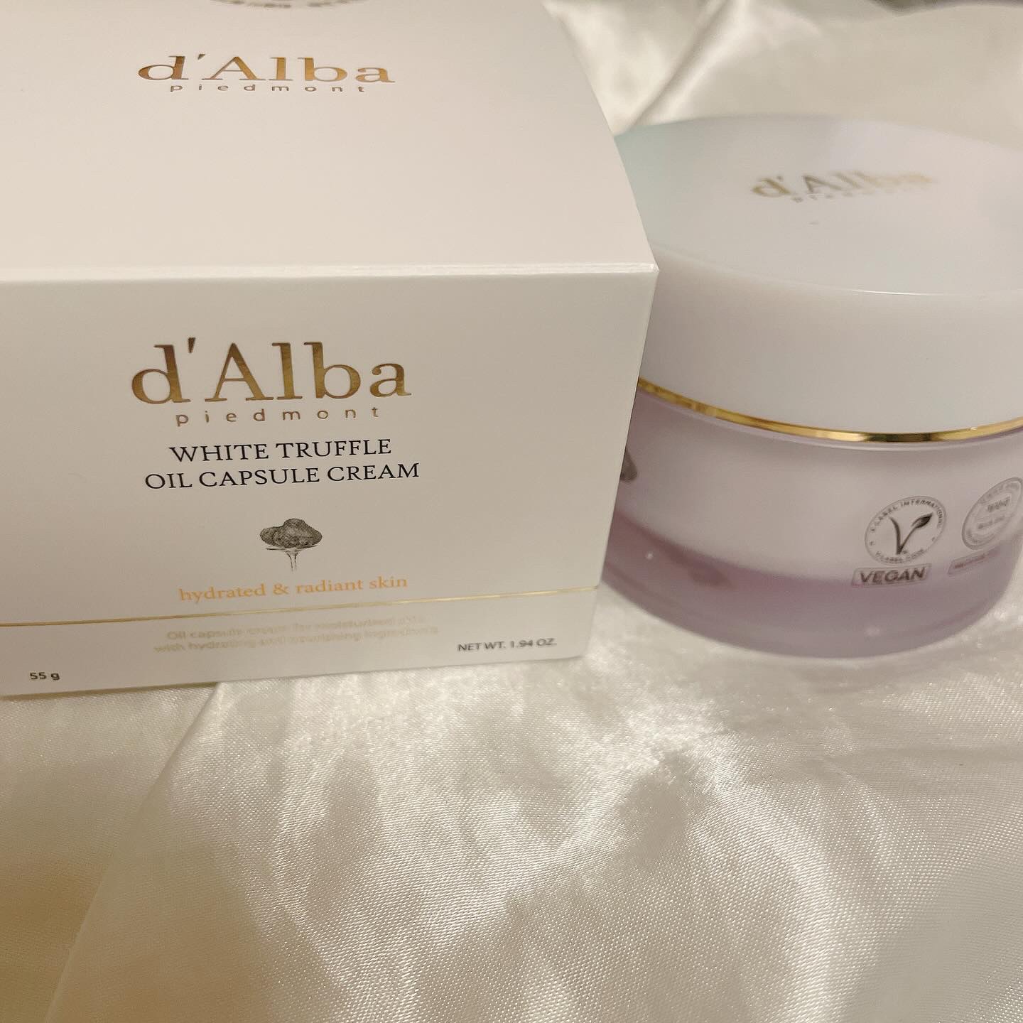 ビタトーニングカプセルクリーム/ダルバ/フェイスクリームを使ったクチコミ（1枚目）