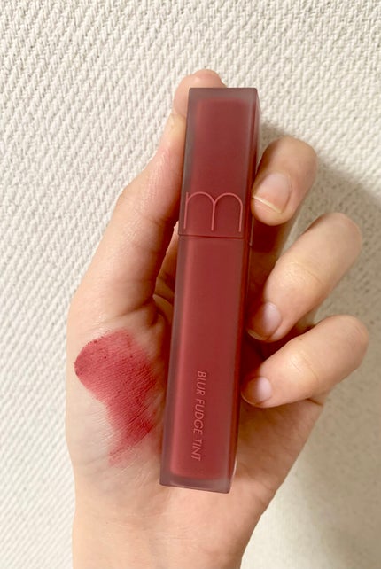 rom&nd ブラーファッジティント/rom&nd/リップティントを使ったクチコミ(3枚目)