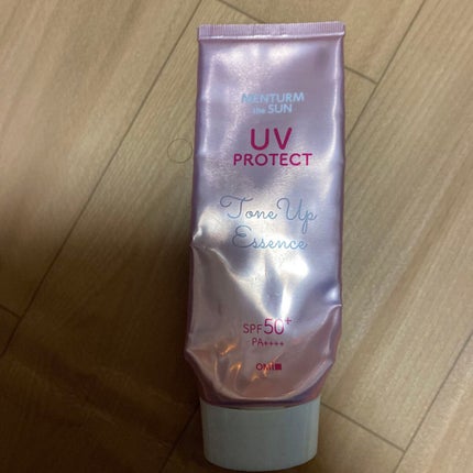 メンタームザサン トーンアップUVエッセンス/メンターム/日焼け止めローションを使ったクチコミ(1枚目)