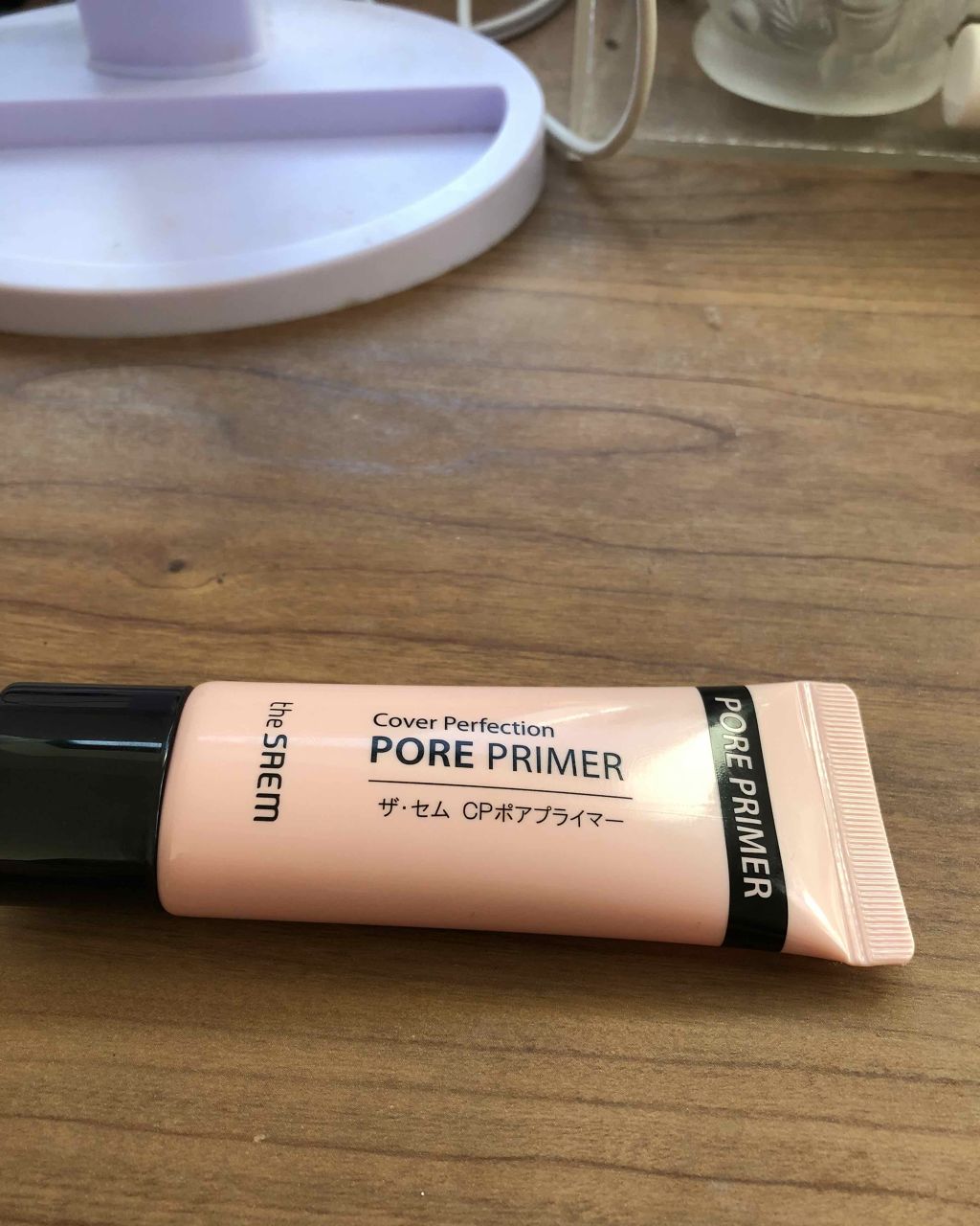 the SAEM ザ・セム CPポアプライマーのクチコミ「毛穴を埋めてくれるプライマーを探していて、店頭に置いてあったこちらを購入しました。
2枚目に手.....」（1枚目）