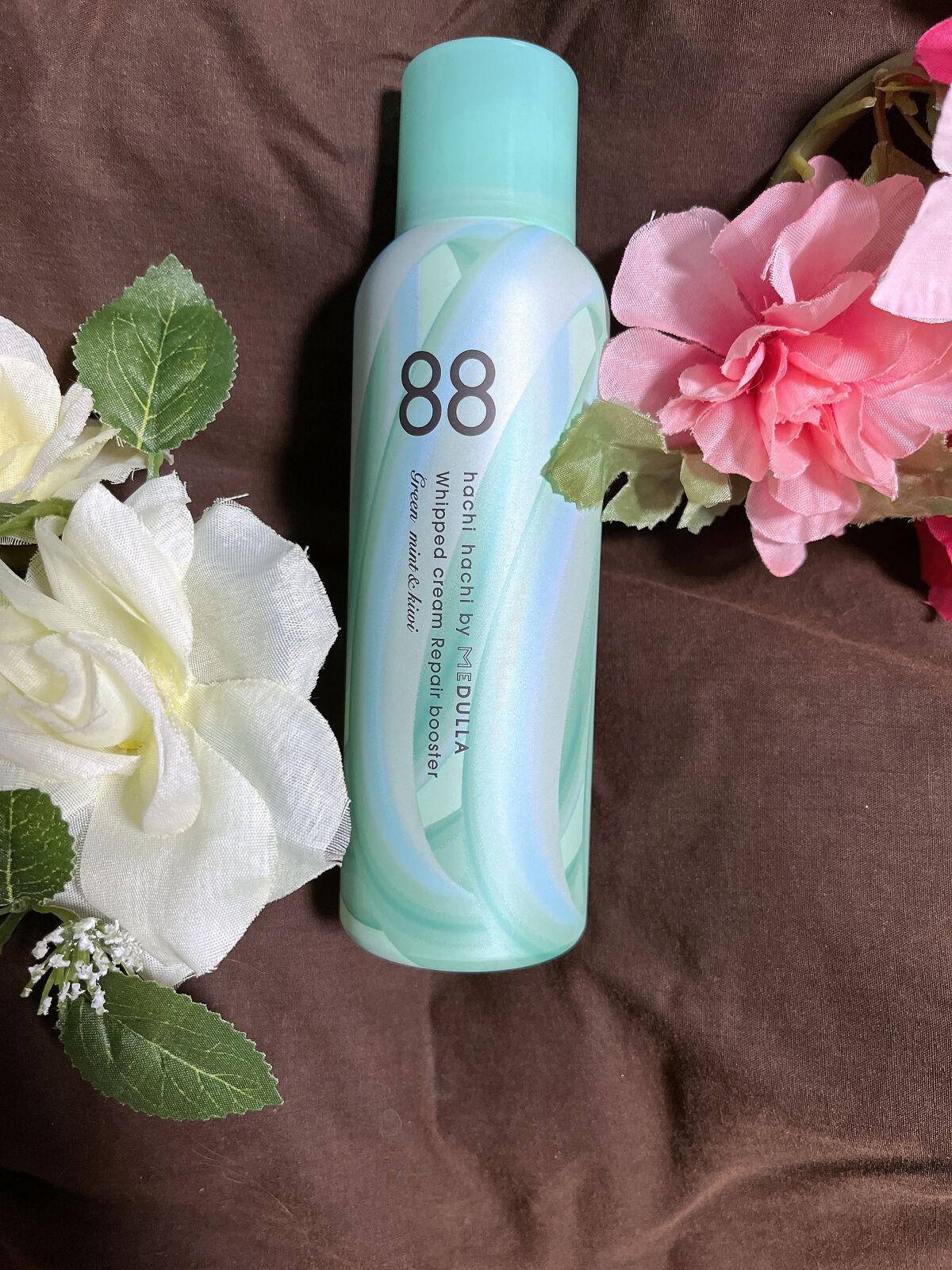 ホイップクリームリペアブースター GREEN MintKiwi/88 by MEDULLA/洗い流すヘアトリートメントを使ったクチコミ（1枚目）