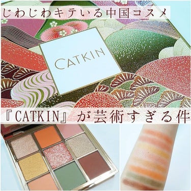 長相思シリーズ 9色アイシャドウパレット/CATKIN/パウダーアイシャドウを使ったクチコミ（1枚目）