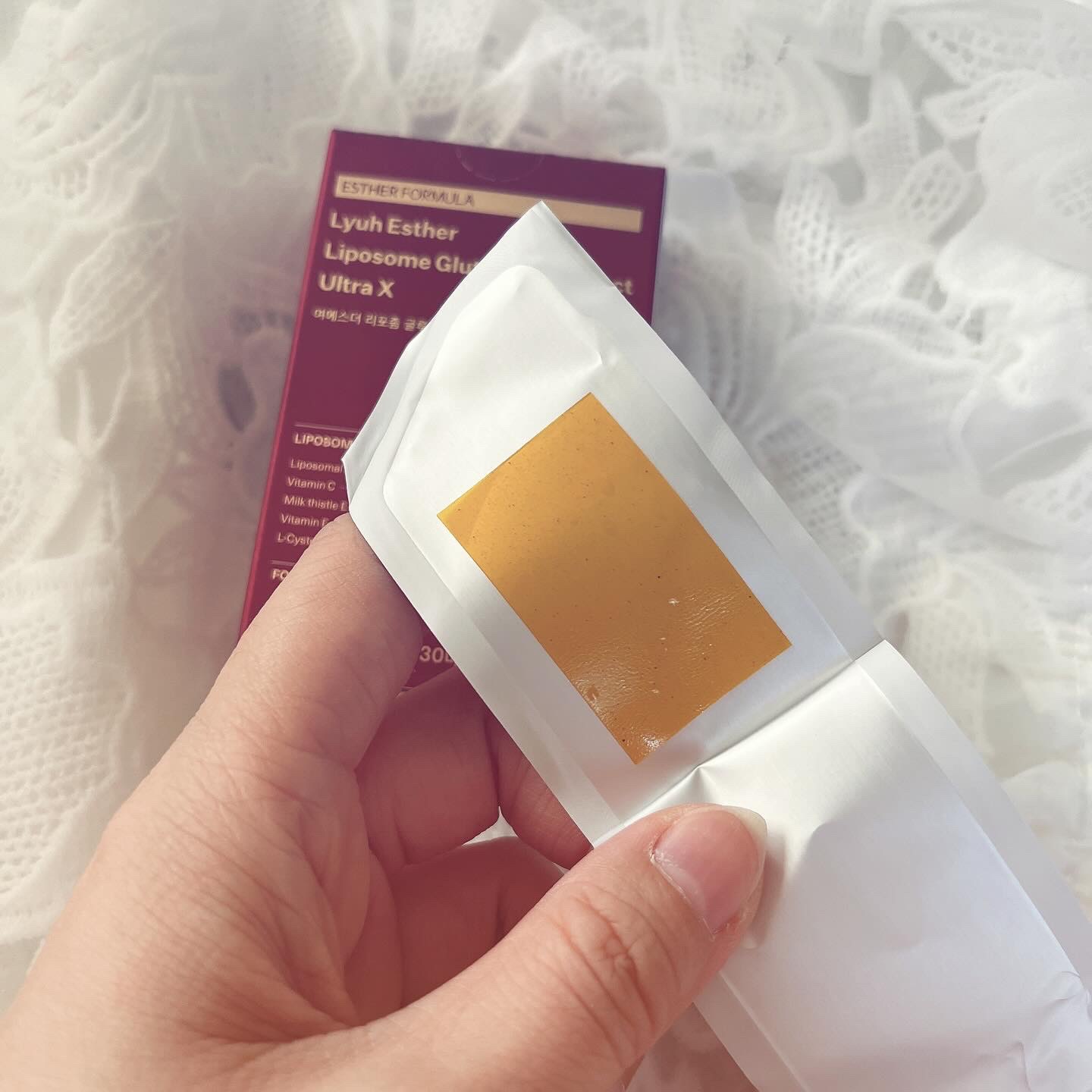 ヨエスターGLTダイレクトウルトラX/ESTHER FORMULA/美容サプリメントを使ったクチコミ（3枚目）