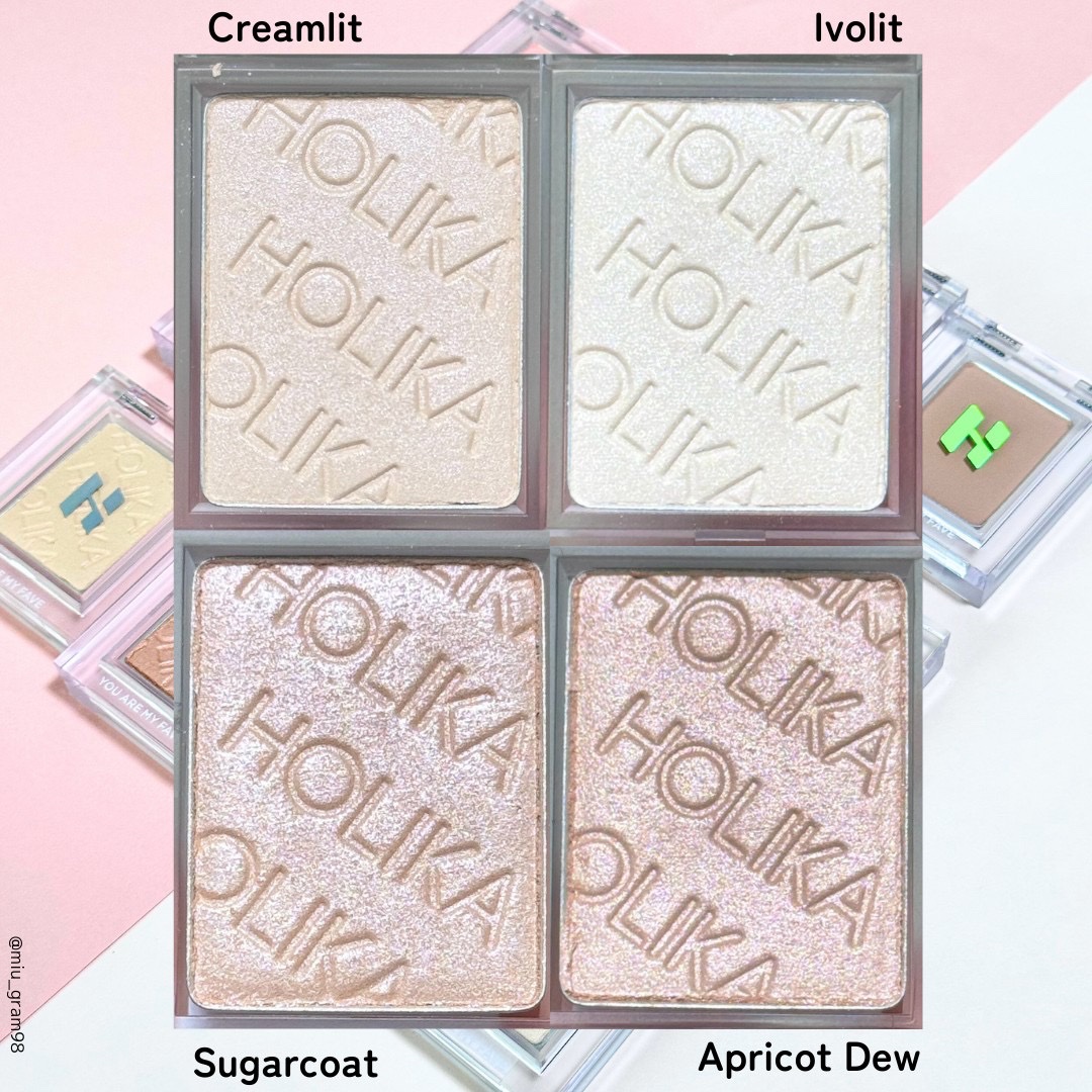 マイフェイブピースアイシャドウ/HOLIKA HOLIKA/単色アイシャドウを使ったクチコミ（3枚目）