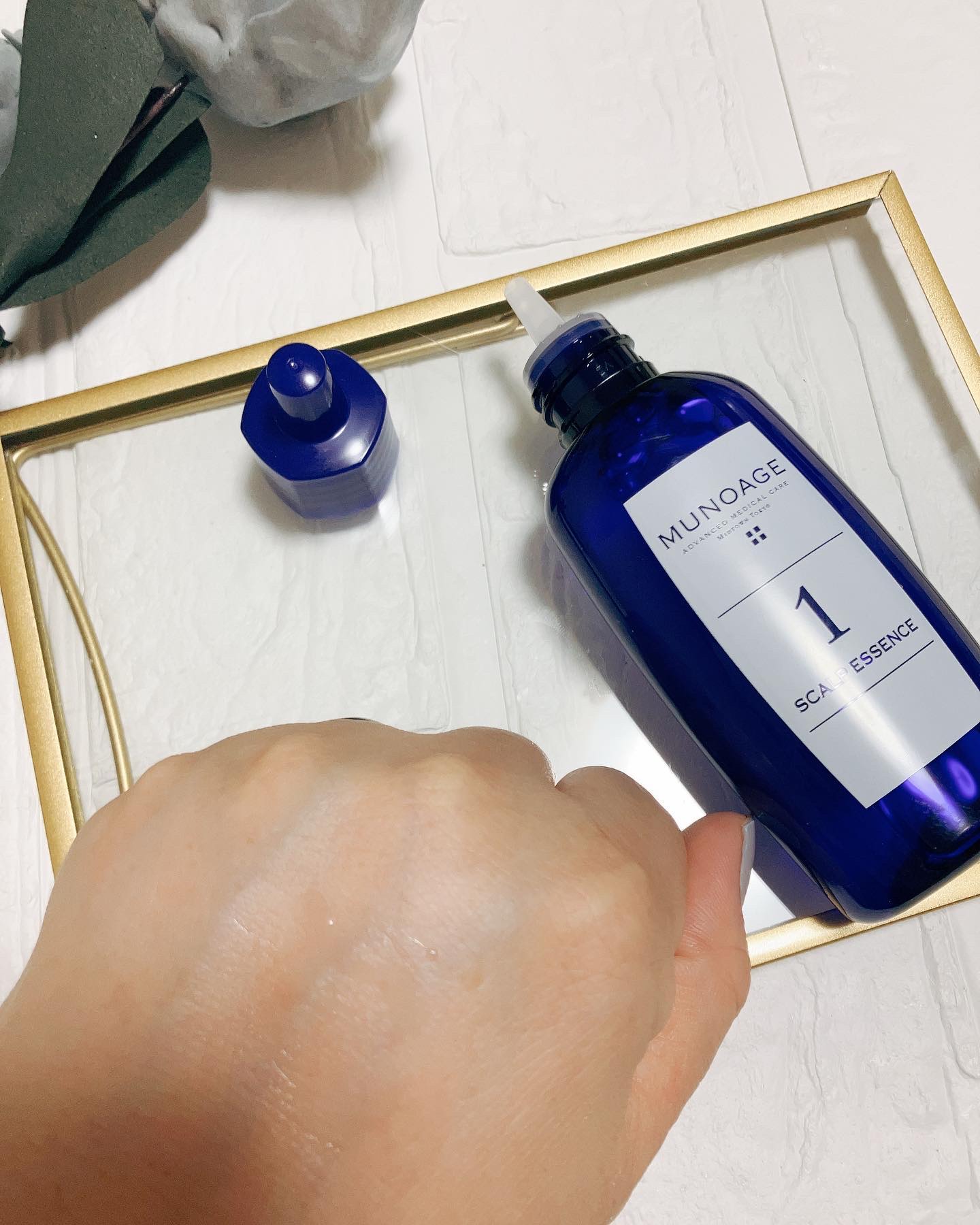 Wアプローチヘアプログラム/MUNOAGE(ミューノアージュ)/頭皮ローションを使ったクチコミ（2枚目）