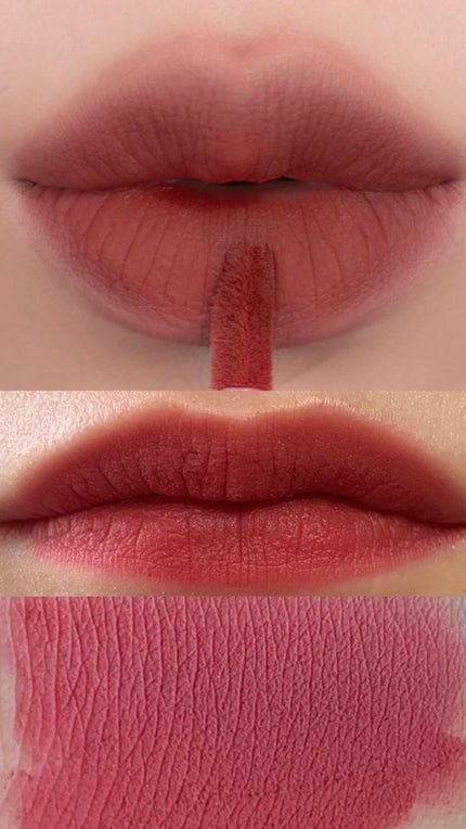 ゼロベルベットティント/rom&nd/リップティントを使ったクチコミ(4枚目)