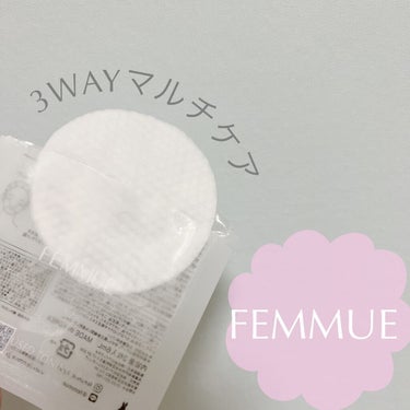 ローズインフューズド トーニングパッド/FEMMUE/拭き取り化粧水を使ったクチコミ（1枚目）