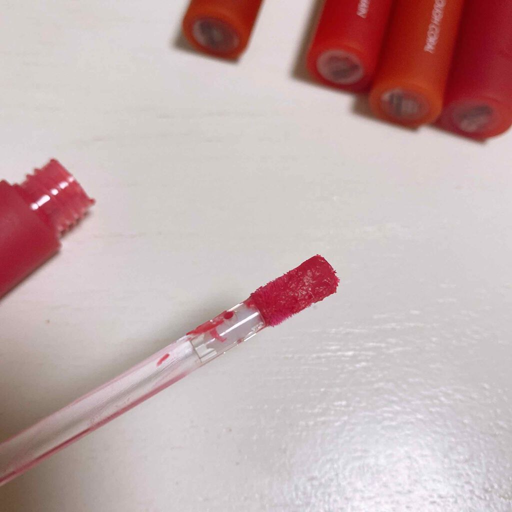 シースルーマットティント/rom&nd/リップティントを使ったクチコミ(4枚目)