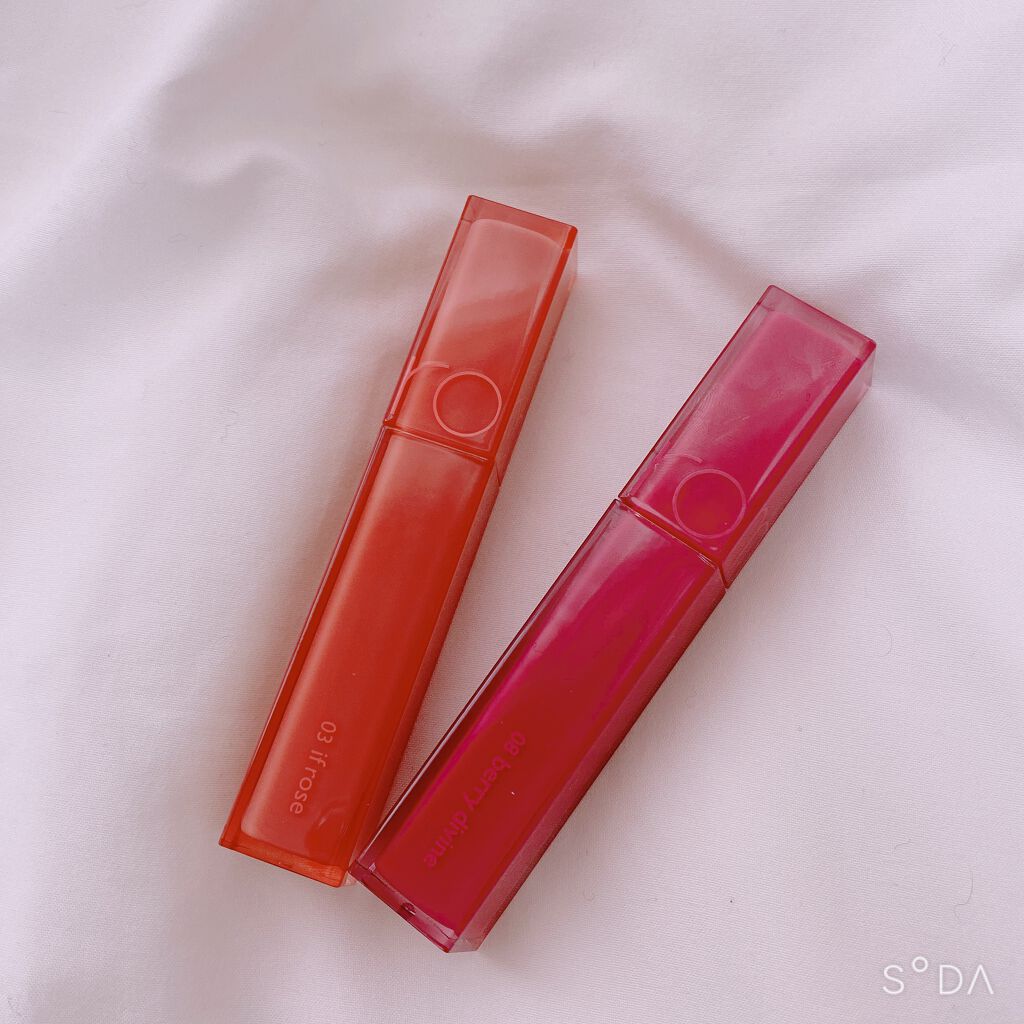 デュイフルウォーターティント/rom&nd/リップティントを使ったクチコミ（1枚目）