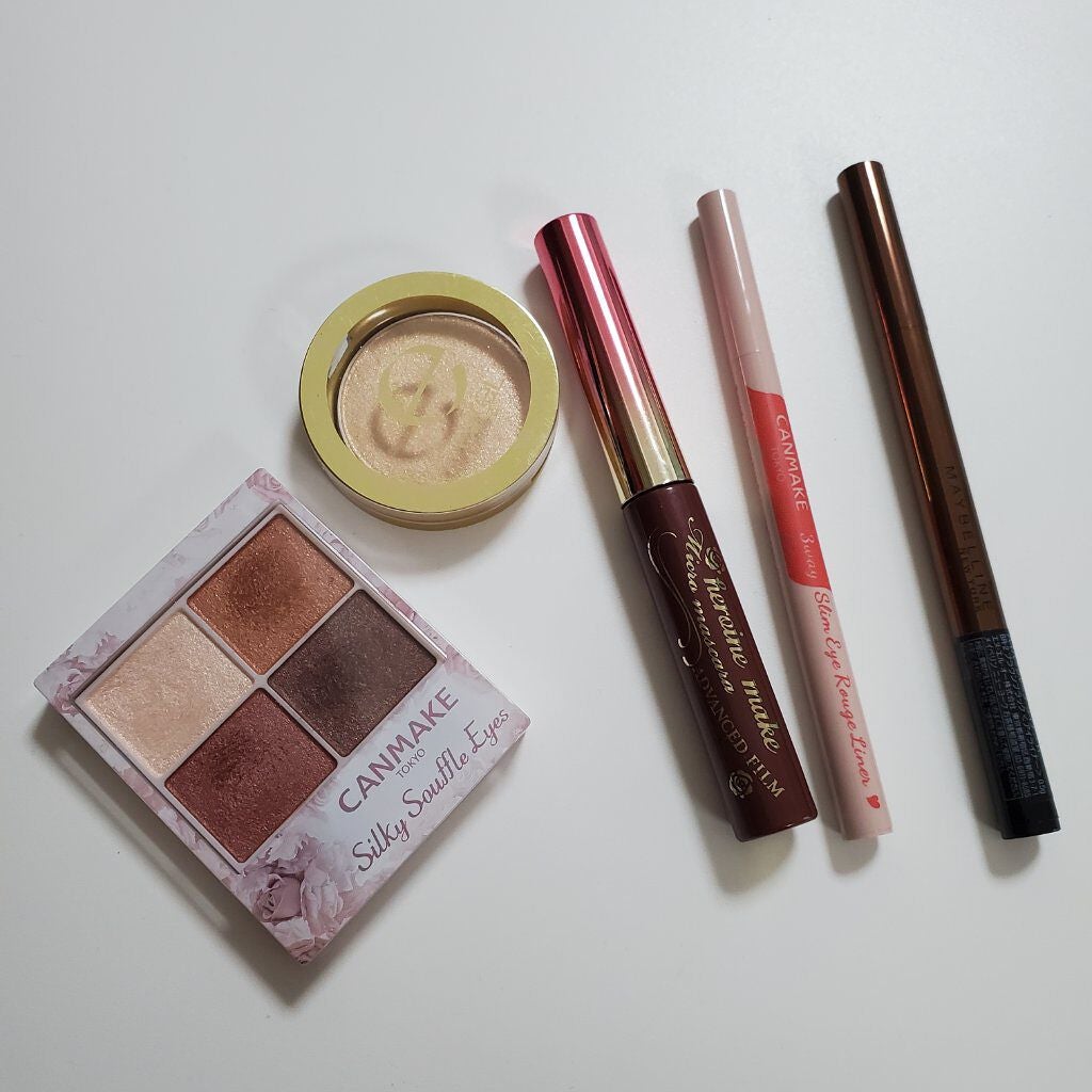 シャイニーシャドウ N/excel/単色アイシャドウを使ったクチコミ(6枚目)