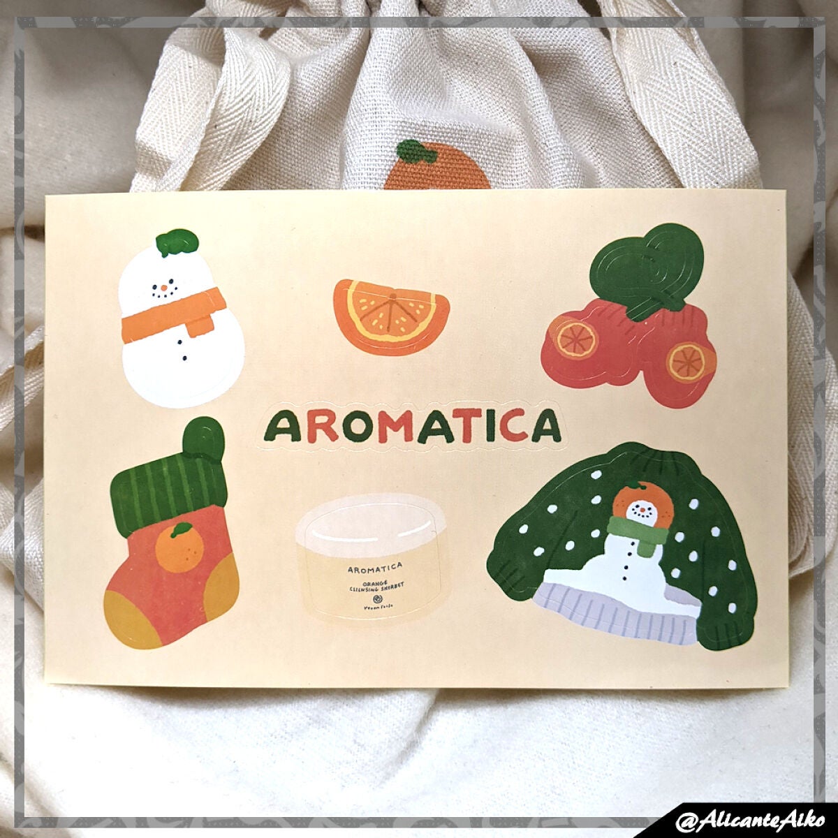 オレンジクレンジングシャーベット/AROMATICA/クレンジングバームを使ったクチコミ(5枚目)