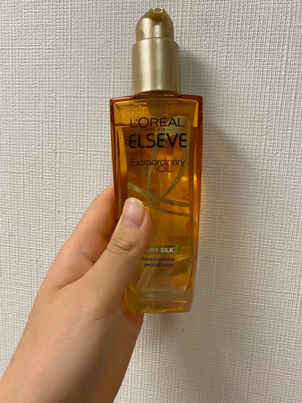 ロレアル パリ エクストラオーディナリー オイル エアリー シルク/ロレアル パリ/ヘアオイルを使ったクチコミ(1枚目)