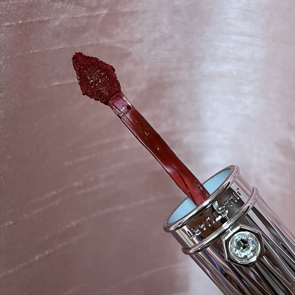 ルージュ クリスタル クリーミィホイップ　ティント/JILL STUART/リップティントを使ったクチコミ（3枚目）