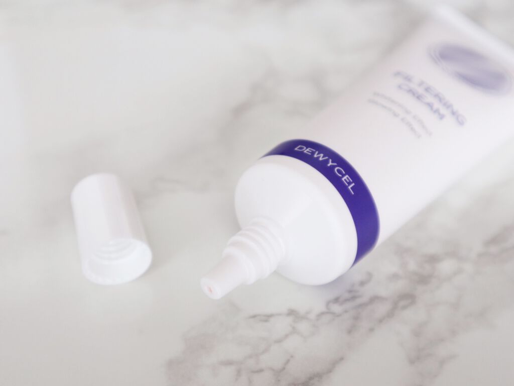 フィルタリングクリーム/DEWYCEL/日焼け止めクリームを使ったクチコミ(2枚目)