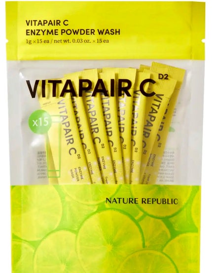 ビタペアC酵素洗顔パウダー/ネイチャーリパブリック/洗顔パウダーを使ったクチコミ(1枚目)