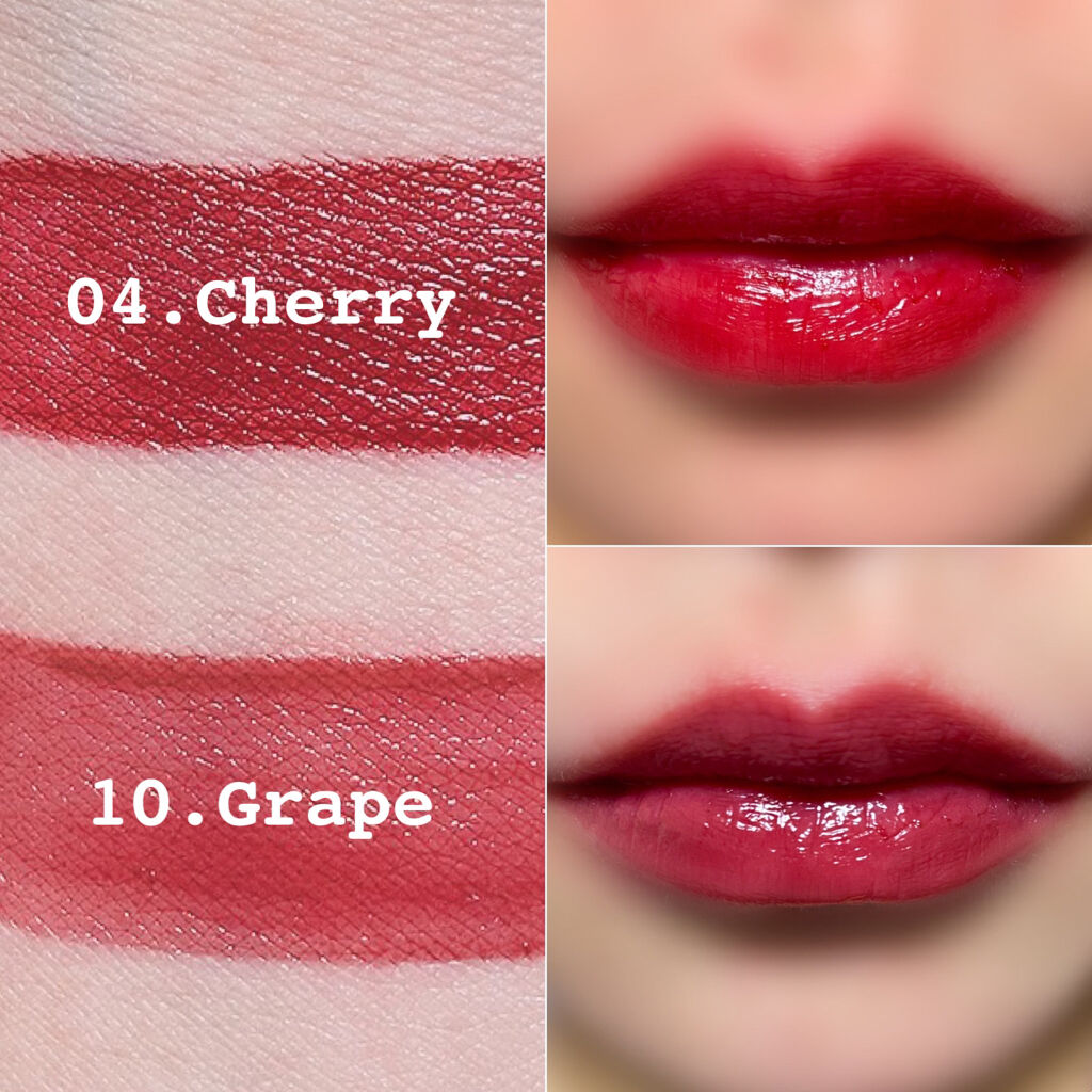 ジューシーリッププラスプランパー Grapes/keybo/リッププランパーを使ったクチコミ（2枚目）