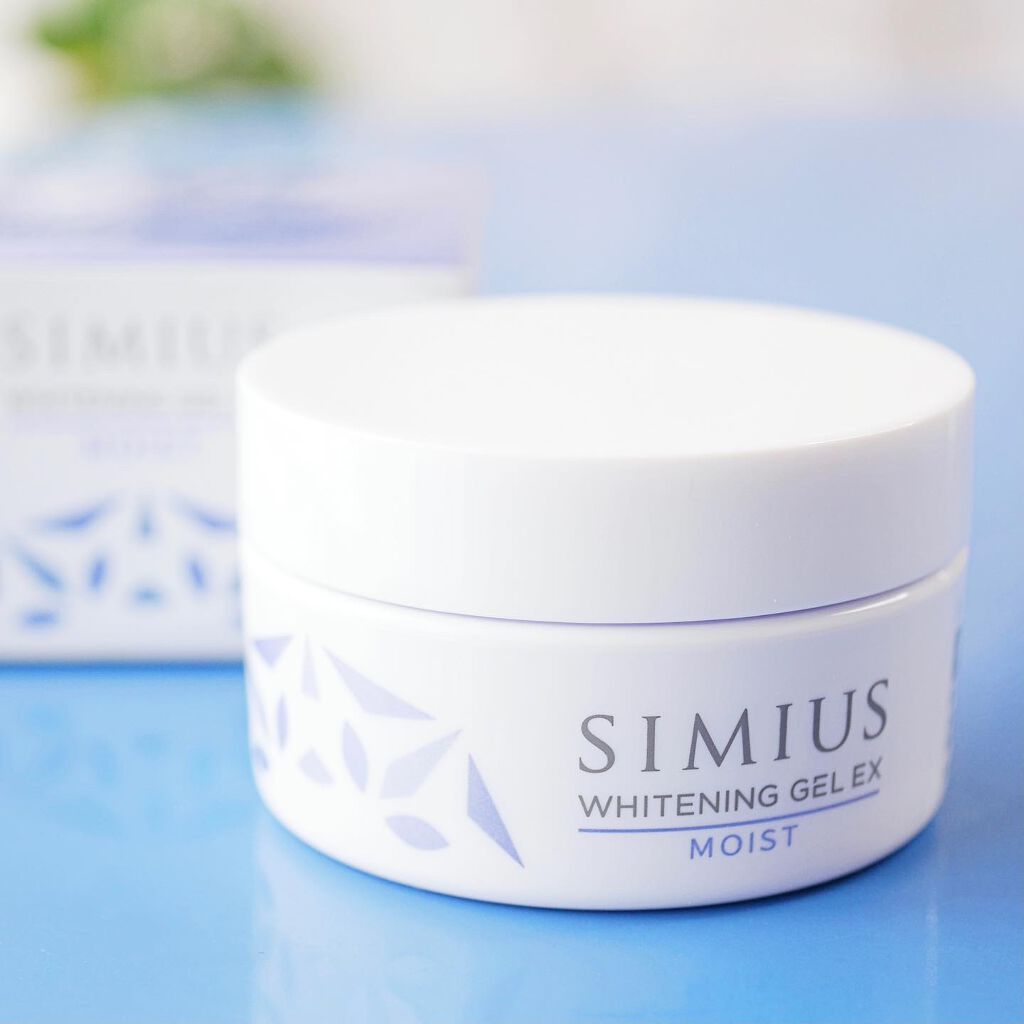 薬用ホワイトニングジェルEX モイスト（しっとり）/シミウス/オールインワン化粧品を使ったクチコミ（1枚目）