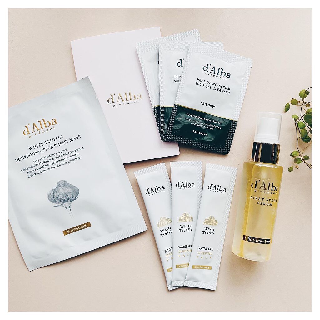 ダルバ ホワイトトリュフファーストスプレーセラム/ダルバ/ミスト状化粧水を使ったクチコミ(7枚目)