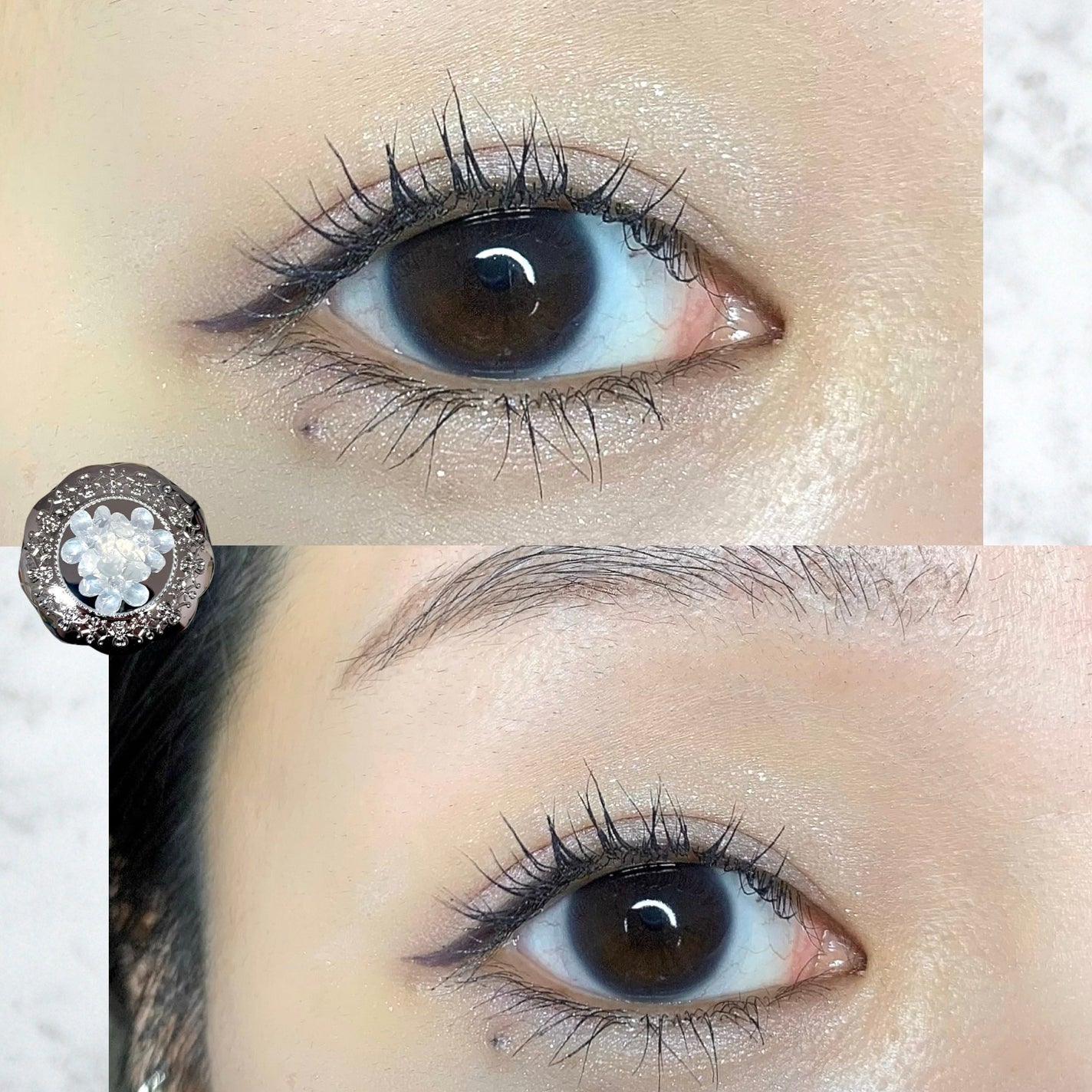 ジルスチュアート クリスタルブルーム ペタルクチュールアイズ デュオ/JILL STUART/アイシャドウパレットを使ったクチコミ(7枚目)