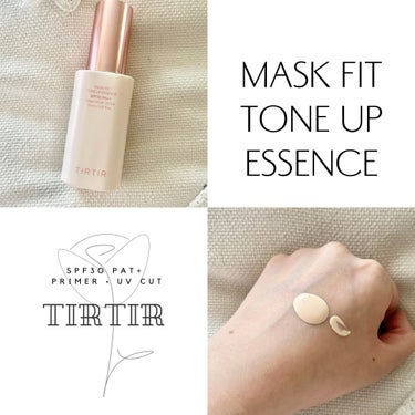 TIRTIR 
MASK FIT
TONE UP ESSENCE
✼••┈┈••✼••┈┈••✼••┈┈••✼••┈┈••✼

エッセンスのようにしっとりとしたうるおいを与え、
肌にびたっと密着しマスク