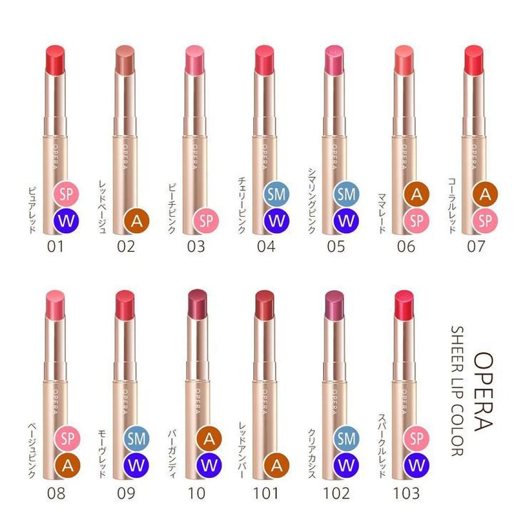 オペラ シアーリップカラー RN/OPERA/リップグロスを使ったクチコミ（3枚目）