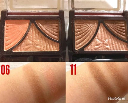 ジューシーピュアアイズ/キャンメイク/アイシャドウパレットを使ったクチコミ(2枚目)