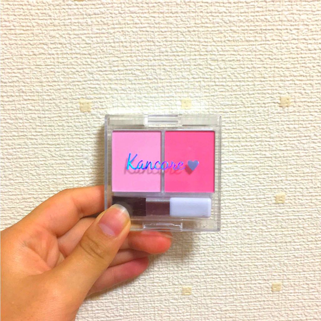 カンコレ チーク/DAISO/パウダーチークを使ったクチコミ(1枚目)